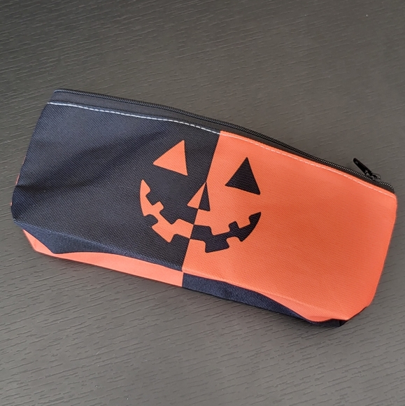 5/$13 Jack-o-Lantern Pencil Bag - Picture 2 of 2